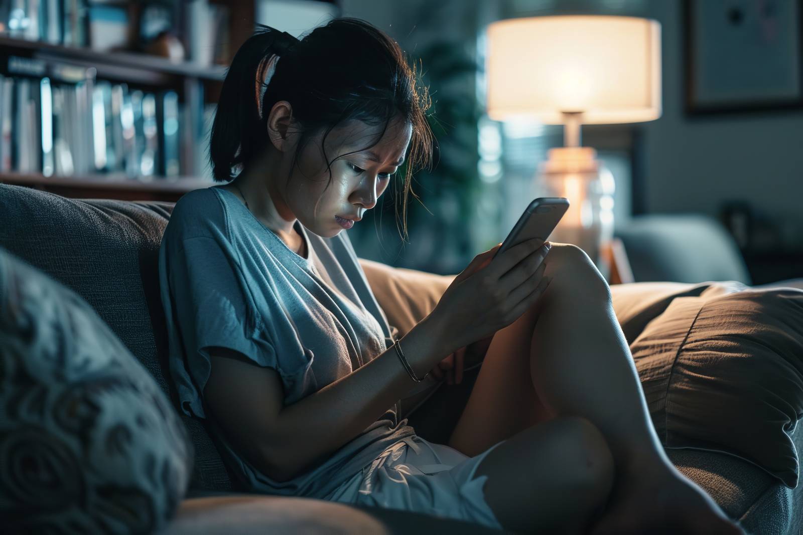 Regretful woman seeks help online