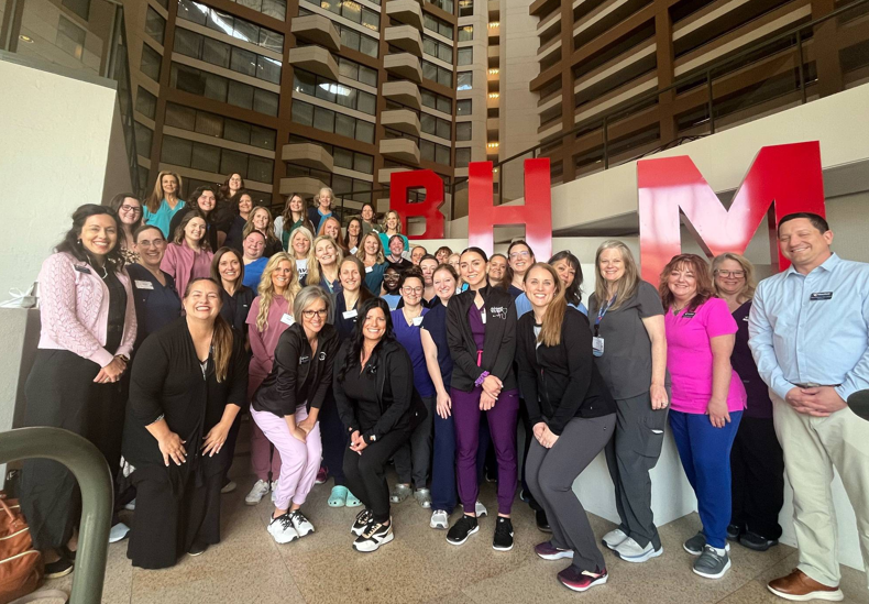 Encouragement and support: Record-size ultrasound class trained at Heartbeat Conference