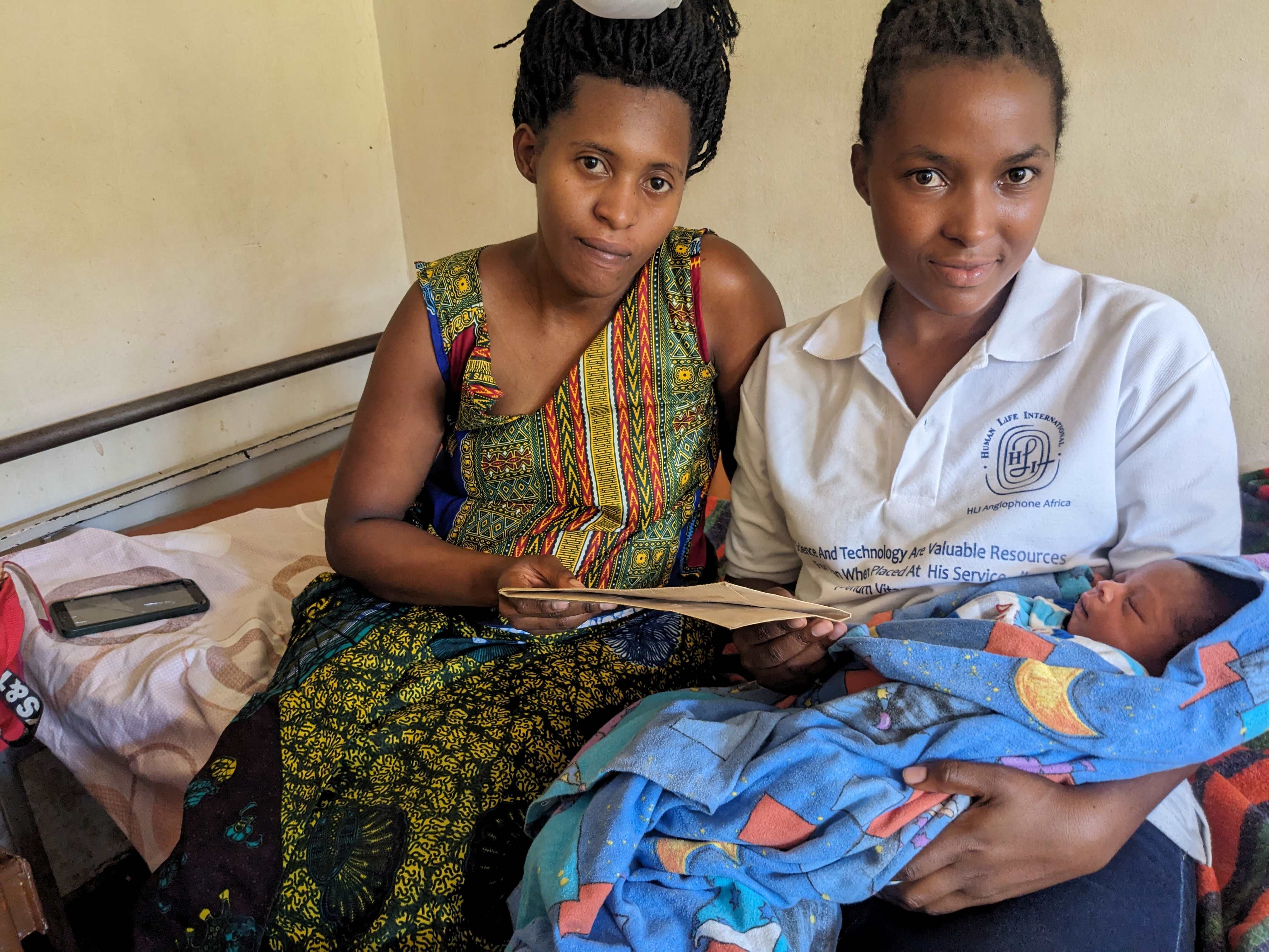 Day before scheduled abortion, young Rwandan mom learns the truth, chooses life