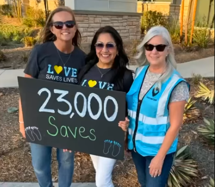 Sidewalk Advocates for Life marks thousands of lives saved in 10 years of ministry
