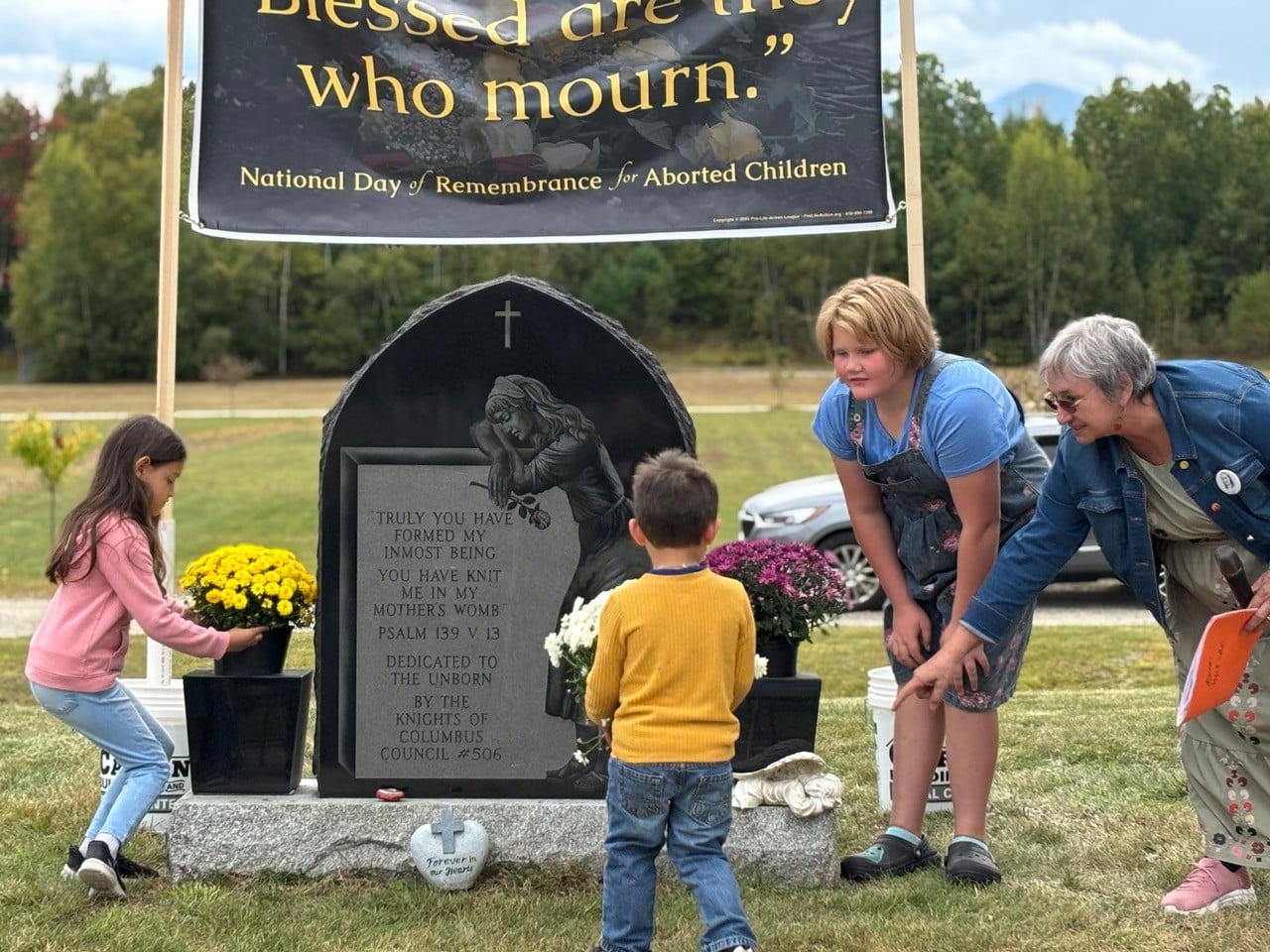 Mourning helps us remember- the National Day of Remembrance for Aborted Children