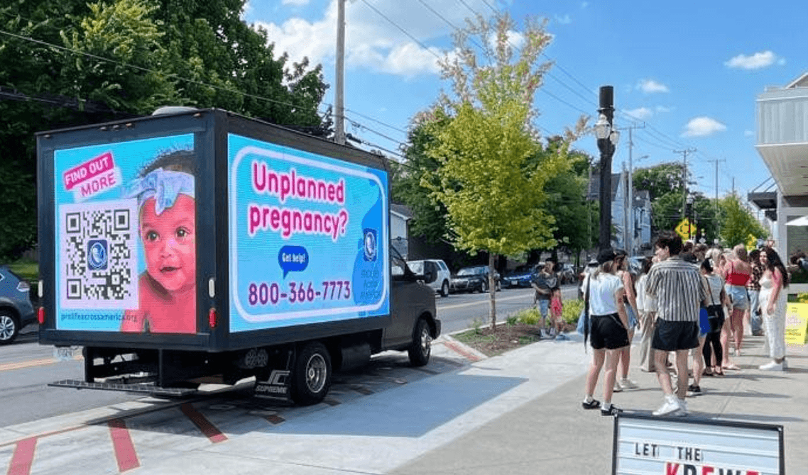 “Eye-catching” new tool reaches thousands with pro-life message