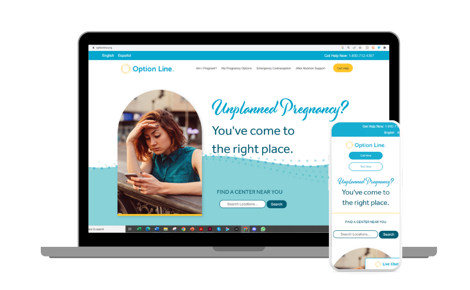 Option Line connects 1-800-712-4357