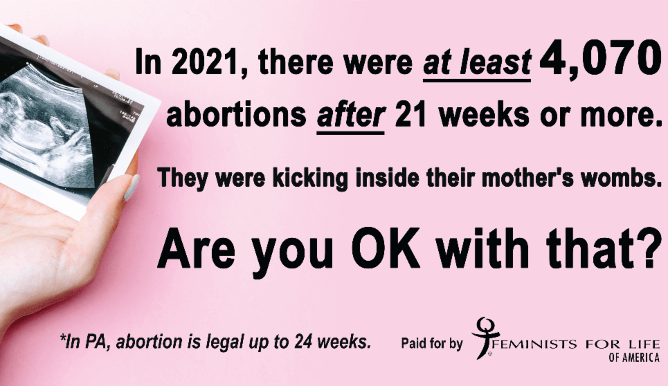 Pro-life billboards remind Pittsburgh residents that “Women Deserve Better” than abortion