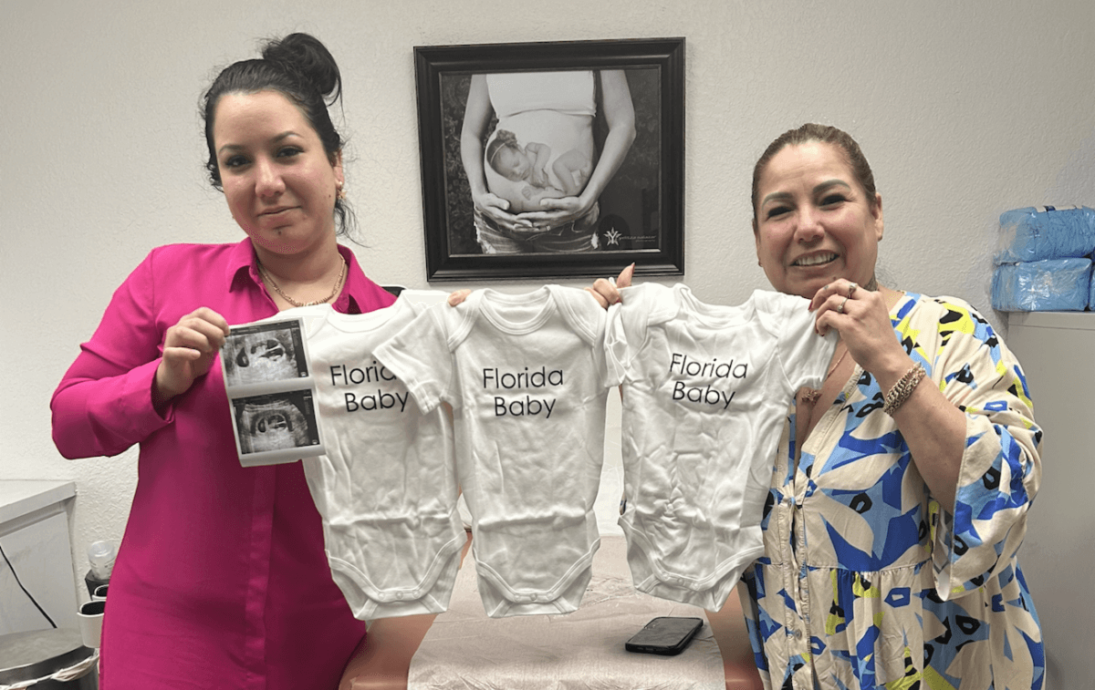 “The love, joy, and awe in that room was beautiful” – Miami clinic serves mom of triplets