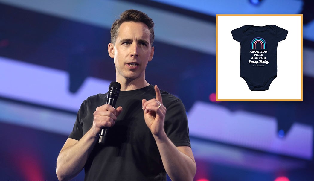 Group selling abortion pill onesies at the heart of Hawley probe