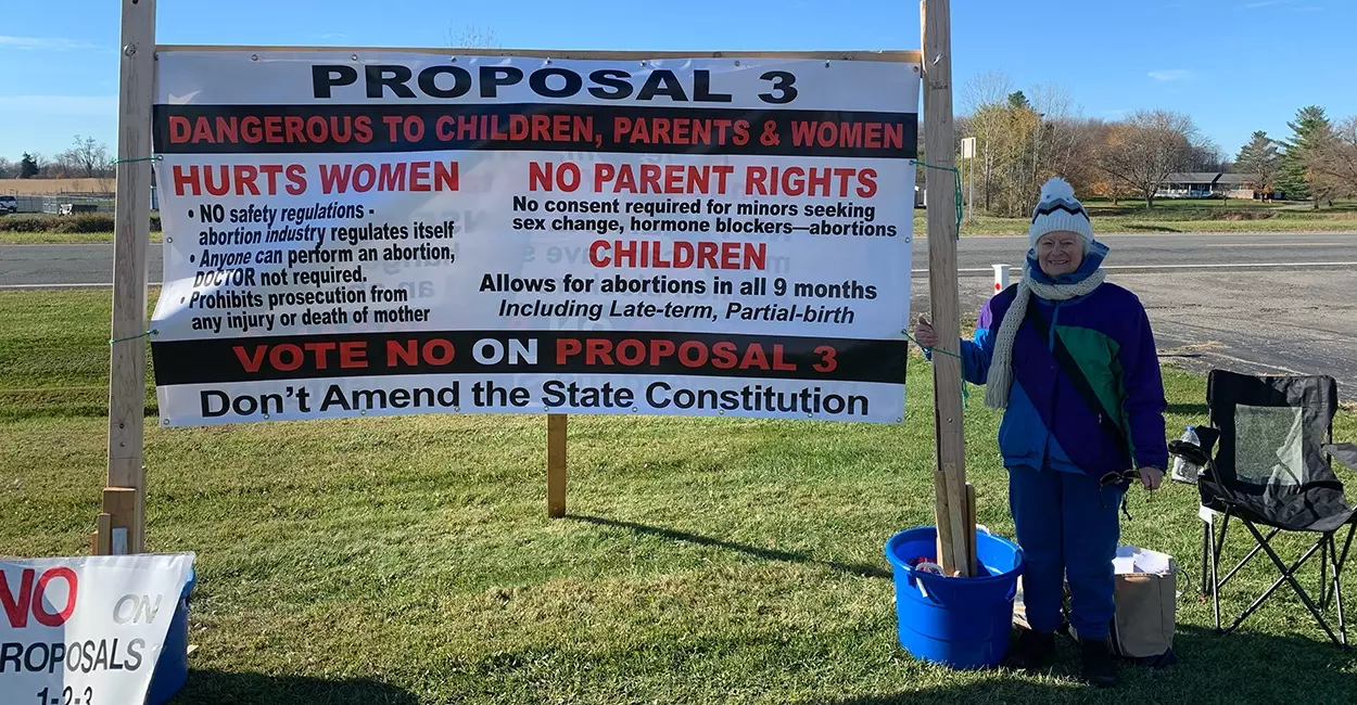 After being shot, elderly pro-life woman keeps speaking for the unborn