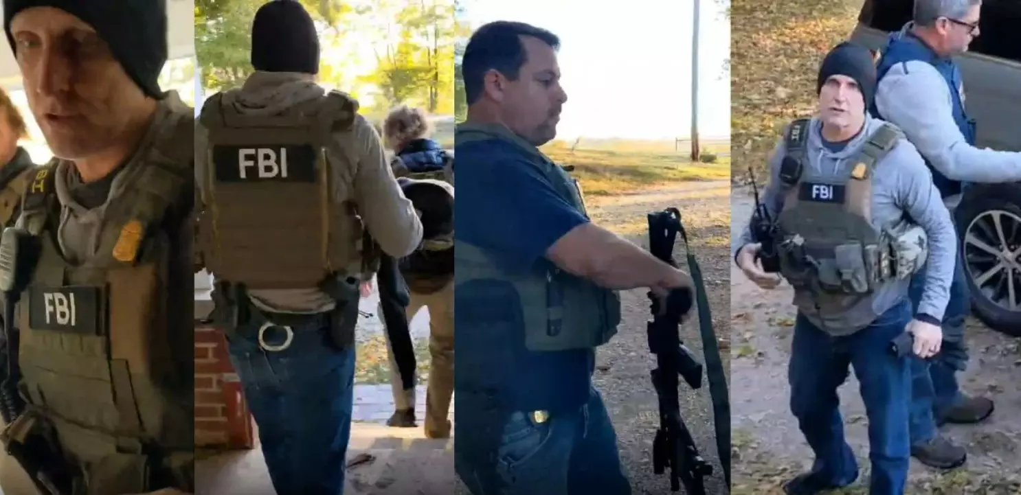 ‘Guns pointed at me’: FBI arrests father of 11 in front of his children for pro-life work