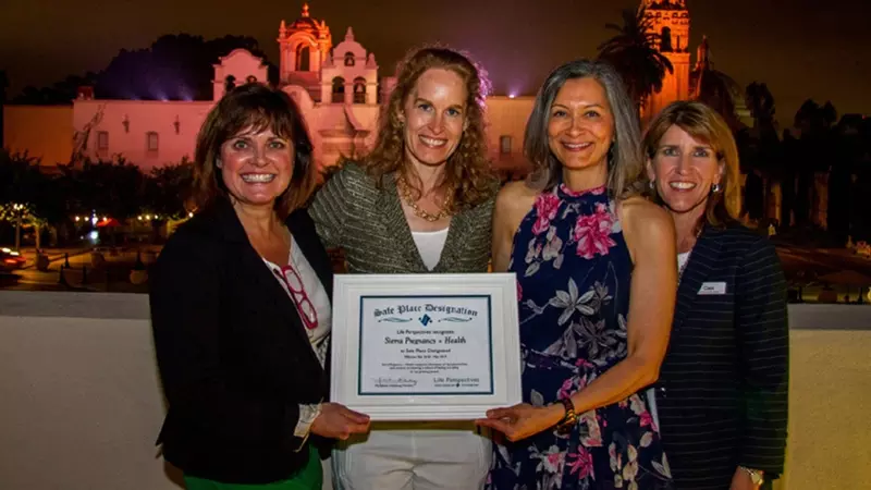 California Pregnancy Clinic Awarded First-Ever “Safe Place\" Designation for Work in Grief Counseling