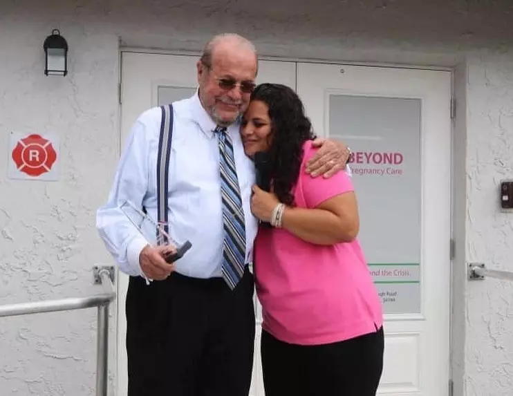 Looking forward in faith, pregnancy help ministry honors beloved “spiritual dad”