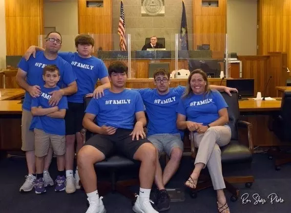 Pennsylvania family adopts biological son’s friend