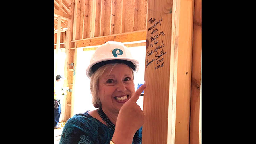 Powerful: Supporters Cover Pregnancy Center’s New Home in Scripture