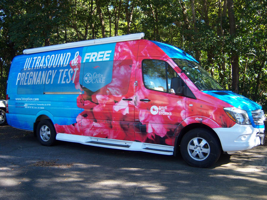 First Option Care Adds Stork Bus to Life-Saving Services