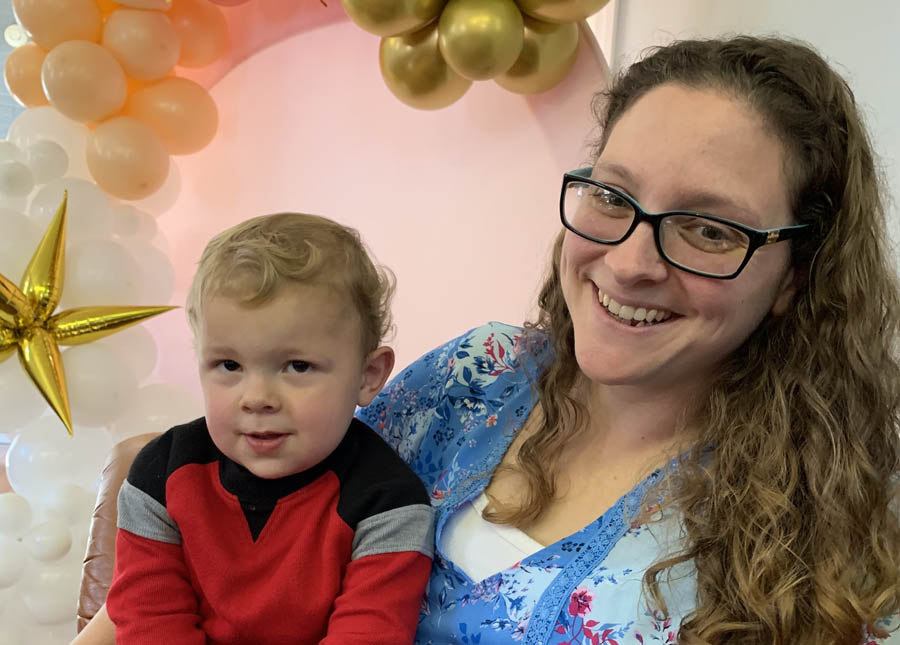 Single mom credits pregnancy help center for life-changing support