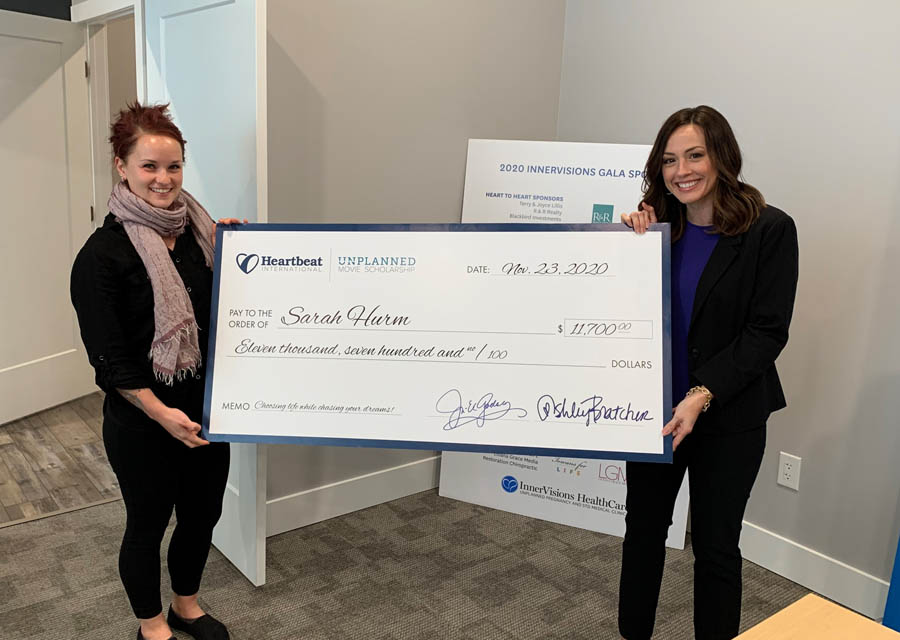 \"It will never be the wrong decision to give that baby life\" - single mom gets help with Unplanned scholarship