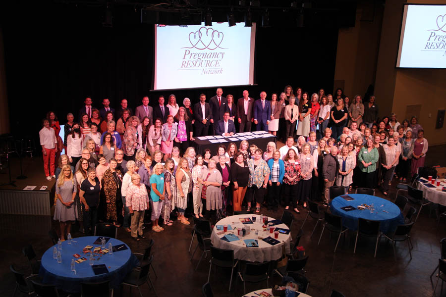 Pregnancy help groups join Okla. governor to celebrate nine new pro-life laws